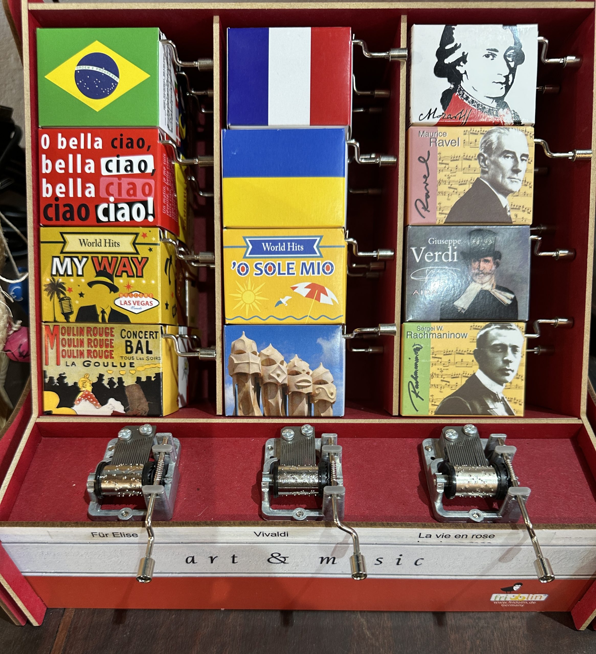 Caixinhas de música